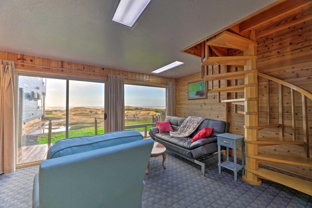 Sanderling Sea Cottages, Unit 3 With Private Balcony Waldport Buitenkant foto