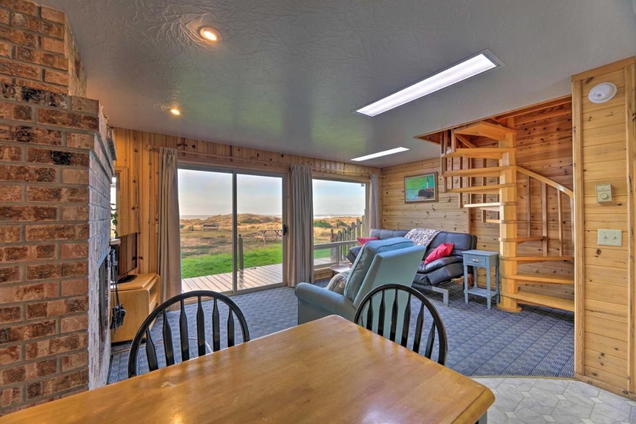 Sanderling Sea Cottages, Unit 3 With Private Balcony Waldport Buitenkant foto