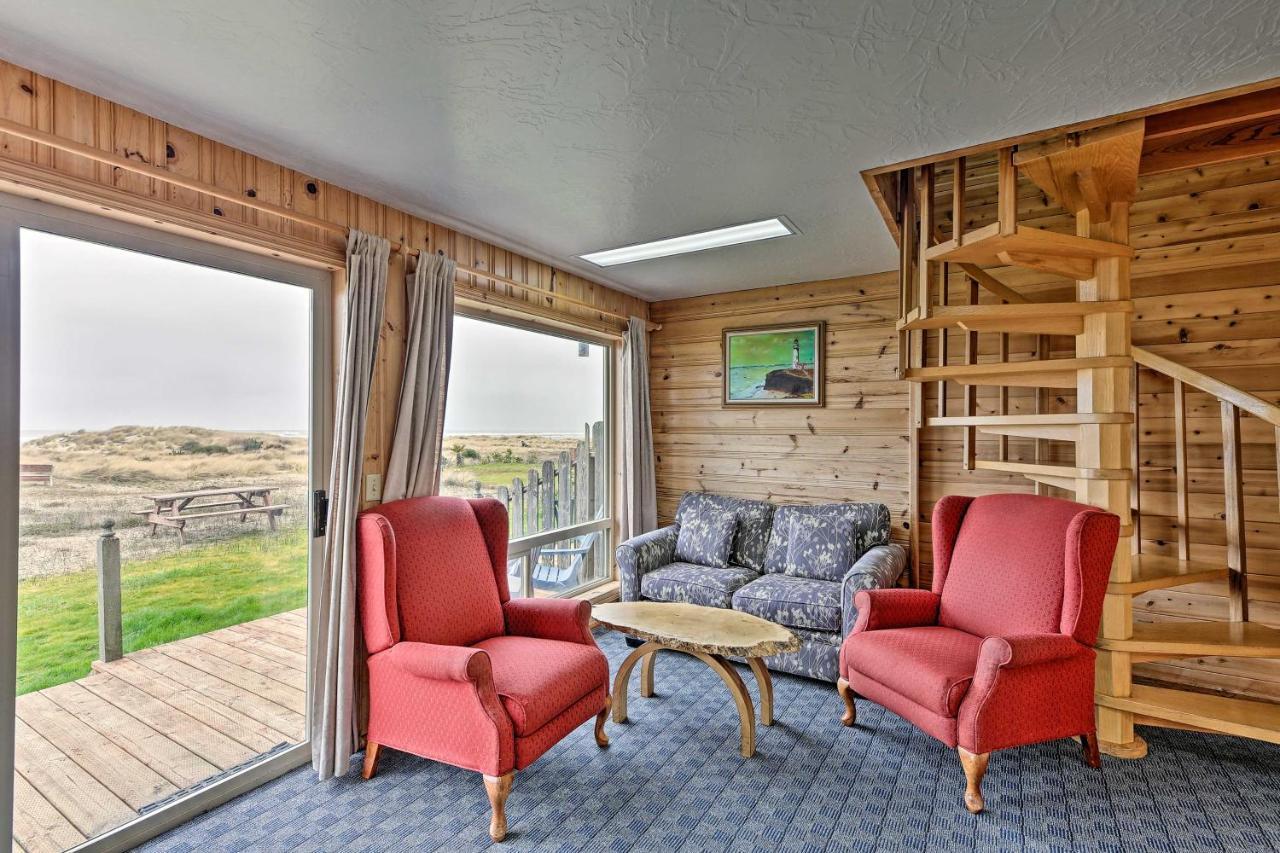 Sanderling Sea Cottages, Unit 3 With Private Balcony Waldport Buitenkant foto