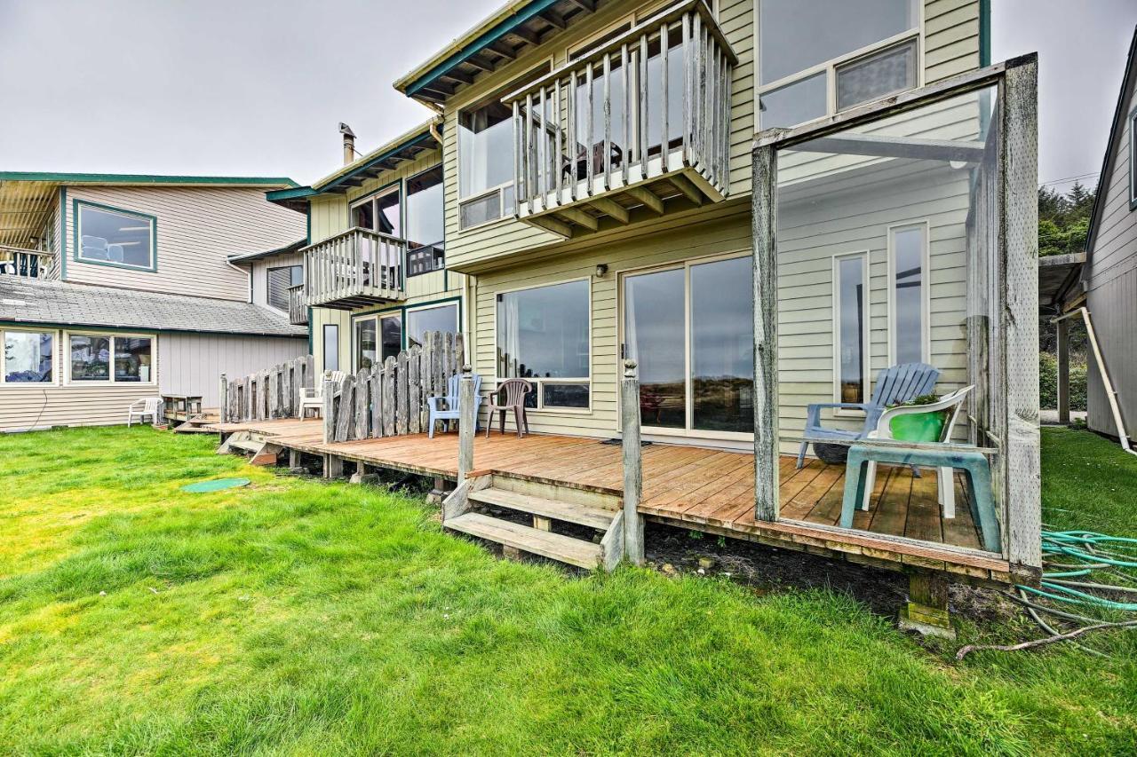 Sanderling Sea Cottages, Unit 3 With Private Balcony Waldport Buitenkant foto